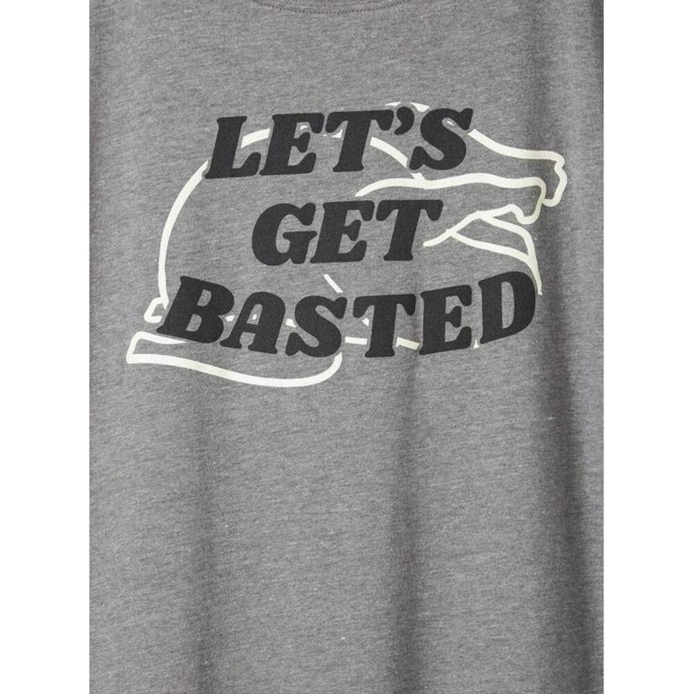 NWOT‎ Torrid Lets Get Basted Everyday Signature Jersey Crew Neck Tee 1X